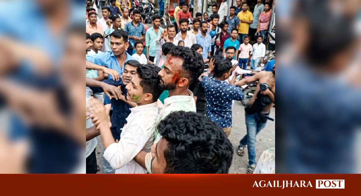 বরিশালে বিএনপির প্রতিষ্ঠাবার্ষিকীতে ছাত্রদলের দুই পক্ষের হাতাহাতি ও পাল্টাপাল্টি ধাওয়া