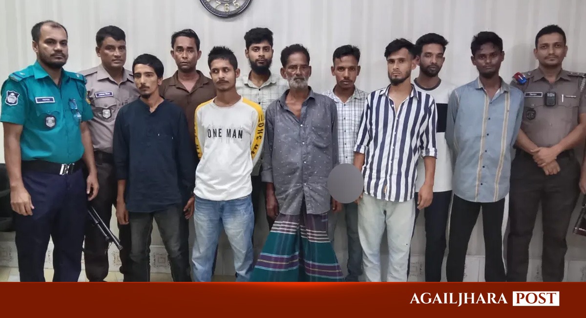 বরিশালে মাদক ও সন্ত্রাসবিরোধী অভিযানে আটক ১৭